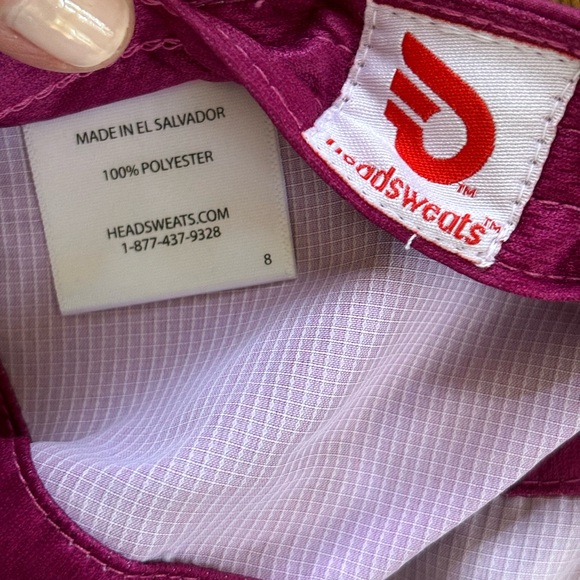 HEADSWEATS Wavy Race Hat in Amazonian Purple (NWOT) - Picture 2 of 6